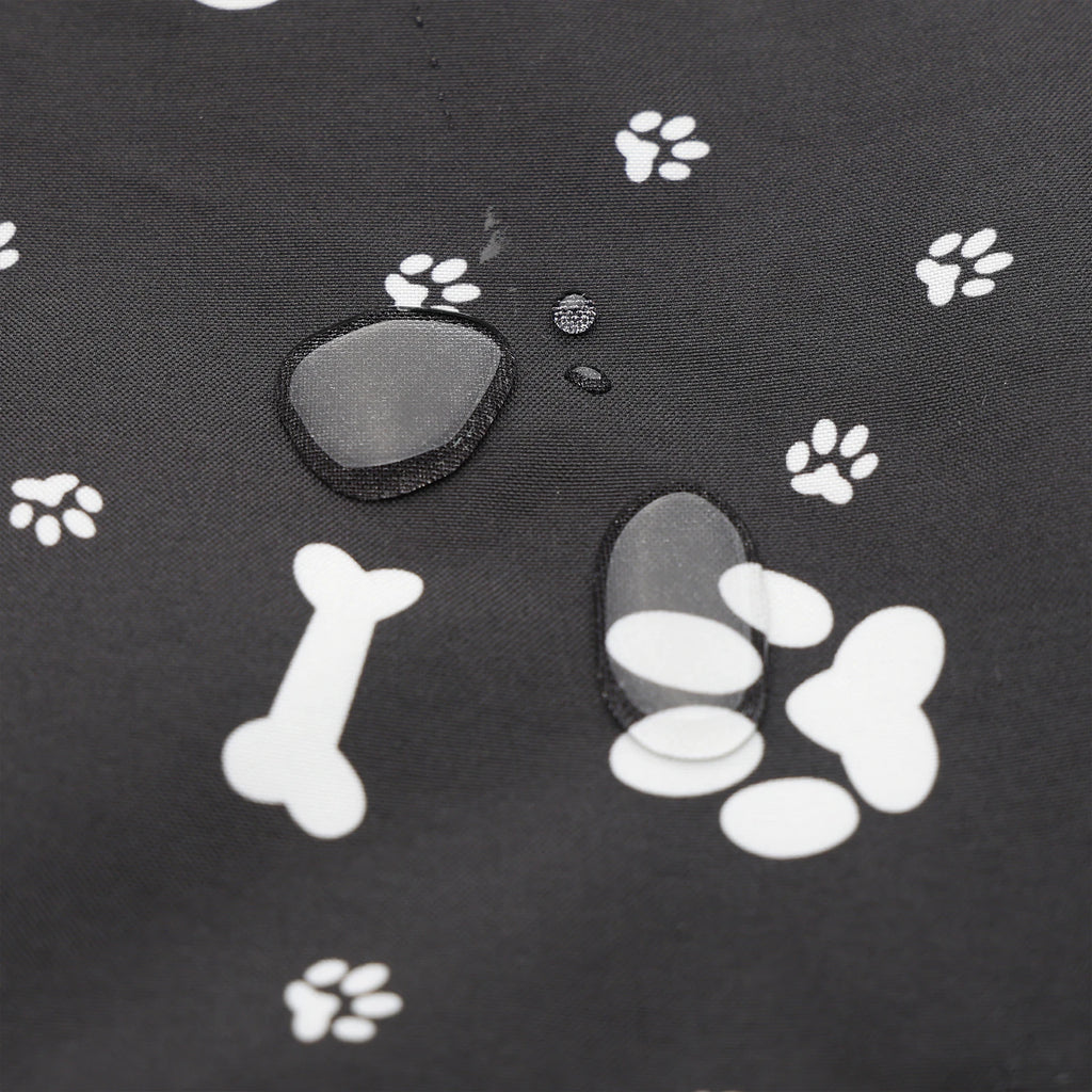 Pet Dog Car Seat with Storage Pockets Universal Pet Seat Cover for Small Medium Dogs Non-Slip Portable Travel Mat & Safety Bag