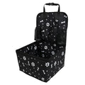 Pet Dog Car Seat with Storage Pockets Universal Pet Seat Cover for Small Medium Dogs Non-Slip Portable Travel Mat & Safety Bag